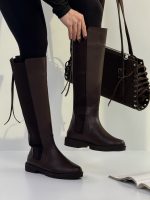 بوت بلند پشت زیپ کد 141091 - Image 5