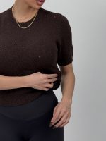 بلوز بافت پولکی کد 200838 - Image 18