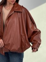 بامبر چرم لیدی کد 201007 - Image 28