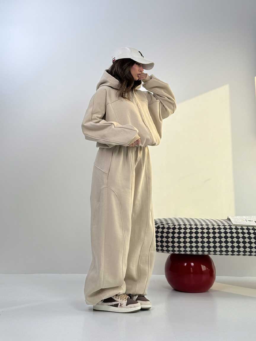 IMG_4405 ست سوییشرت و شلوار مینوس کد 160861 - Image 1