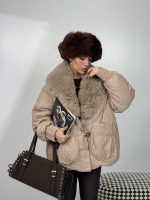 کاپشن یقه دار کد 201012