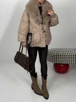 کاپشن یقه دار کد 201012 - Image 4