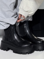 نیم بوت لژدار کد 141130 - Image 5