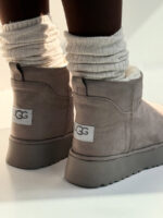 نیم بوت خزدار کد 141102 - Image 2