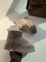 نیم بوت خزدار کد 141102 - Image 3