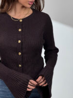 بلوز بافت آستین کش کد 200839 - Image 3