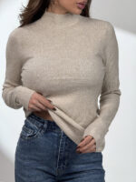 بلوز بافت RIBBED کد 180558