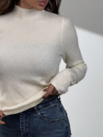 بلوز بافت RIBBED کد 180558 - Image 4