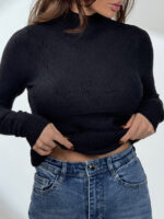 بلوز بافت RIBBED کد 180558 - Image 5