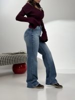 شلوار جین نیم بگ کد 102083 - Image 4