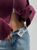 شلوار جین نیم بگ کد 102083 - Image 2