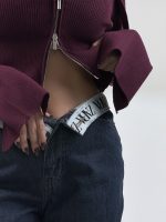 شلوار جین نیم بگ کد 102084 - Image 2