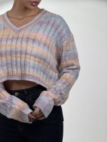 بلوز بافت هفت رنگ کد 180557 - Image 6