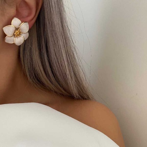 گوشواره گلدین کد 310735