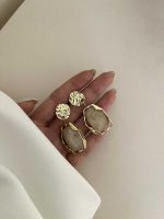 گوشواره تک سنگ کد 310710 - Image 2