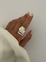 انگشتر گلی کد 310694 - Image 3