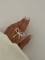 انگشتر پاپیونی کد 310693 - Image 3