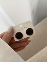 گوشواره مخملی کد 310719 - Image 5