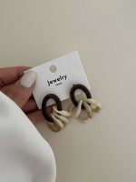 گوشواره رزین حلقه دار کد 310738 - Image 2