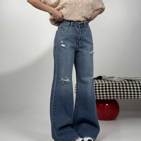 شلوار جین سوپر بگ کد 102116