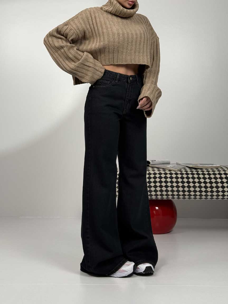 IMG_5075 شلوار جین سوپر بگ کد 102113 - Image 1