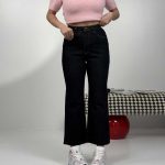 شلوار جین واید کراپ کد 102118