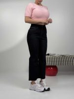 شلوار جین واید کراپ کد 102118 - Image 3