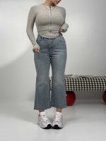 شلوار جین واید کراپ کد 102122