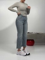 شلوار جین واید کراپ کد 102122 - Image 3