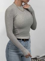 بلوز نیم زیپ کد 180571