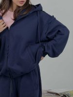 ست سوییشرت و شلوار کثیف دوزی کد 160870 - Image 4