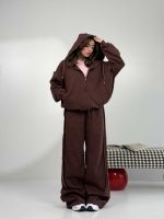 ست سوییشرت و شلوار کثیف دوزی کد 160870 - Image 11