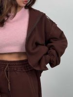 ست سوییشرت و شلوار کثیف دوزی کد 160870 - Image 12