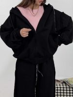 ست سوییشرت و شلوار کثیف دوزی کد 160870 - Image 19