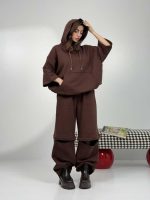 ست هودی و شلوارکشو کد 160869 - Image 4