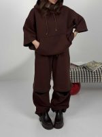 ست هودی و شلوارکشو کد 160869 - Image 6