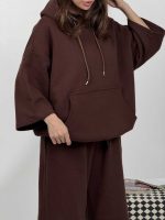 ست هودی و شلوارکشو کد 160869 - Image 7