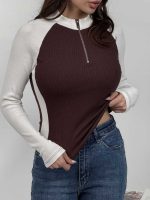 بلوز نیم زیپ 2 زنگ کد 180573