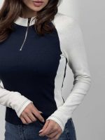 بلوز نیم زیپ 2 زنگ کد 180573 - Image 10