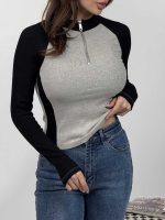 بلوز نیم زیپ 2 زنگ کد 180573 - Image 11