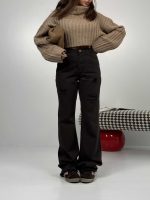 شلوار جین نیم بگ کد 102112 - Image 4