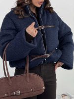 کاپشن کمربندی BOUCLE کد 201024 - Image 9