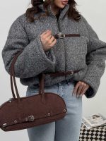 کاپشن کمربندی BOUCLE کد 201024 - Image 3