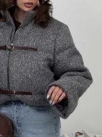 کاپشن کمربندی BOUCLE کد 201024 - Image 2