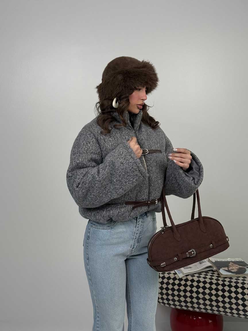 IMG_5882 کاپشن کمربندی BOUCLE کد 201024 - Image 1