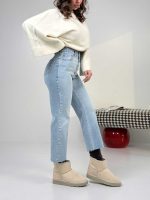 شلوار جین واید کراپ کد 102119 - Image 3