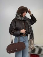 سوییشرت چرم طرح جیب کد 201018 - Image 6