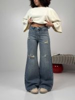 شلوار جین سوپر بگ کد 102131 - Image 2