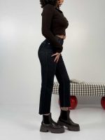 شلوار جین واید کراپ کد 102121 - Image 3