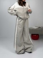 ست سوییشرت و شلوار ترکیبی فوتر کد 160867 - Image 5